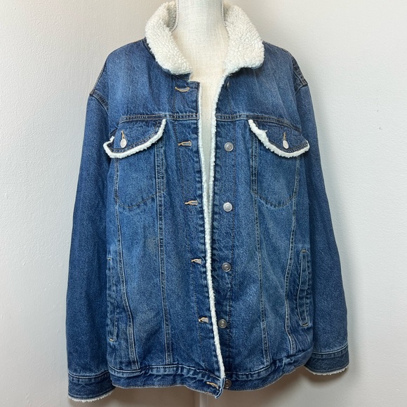 Time and Tru Lined Jean Jacket